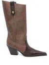 Etro Paisley Jacquard Knee-high Boots