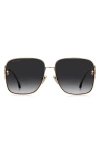 Etro 61mm Gradient Square Sunglasses In Multi