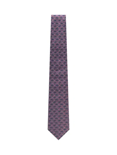 Etro 8 Cm Tie In Purple