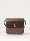 Etro Women Printed Canvas Essential S Crossbody Bag In Multicolor