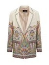 ETRO ETRO ABSTRACT FLORAL PRINT JACKET