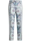 Etro Paisley Straight Pants