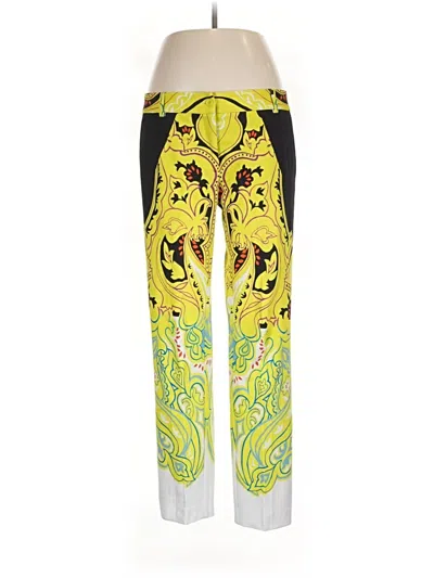 Pre-owned Etro Active Pants In Yellow