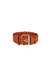 Etro Adjustable Belt In Brown
