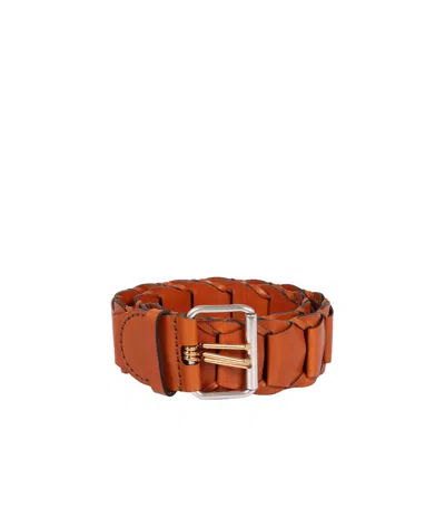 Etro Adjustable Belt In Brown
