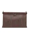 Etro Mini Arnica Paisley-patterned Shoulder Bag In Brown