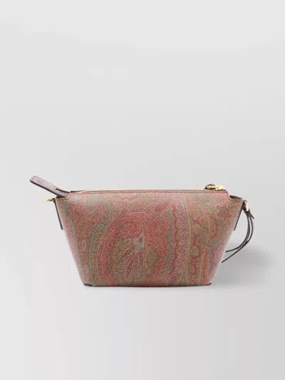 Etro Adjustable Strap Shoulder Bag With Paisley Pattern