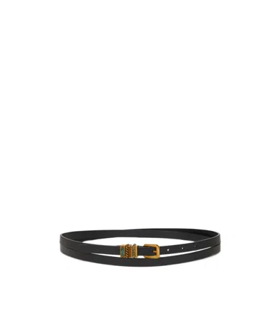 Etro Adjustable Waist Belt In Black