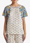 Etro All-over Print T-shirt In Multi