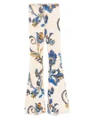 Etro All-over-print Trousers In Neutrals