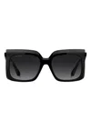 Etro Angular-frame Sunglasses In Black