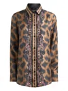 Etro Animal-pattern Shirt In Multi