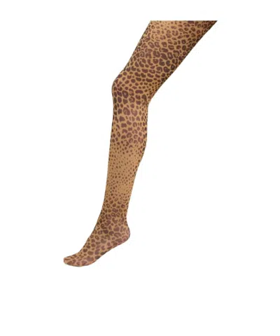 Etro Animal-patterned Tights In Animal Print