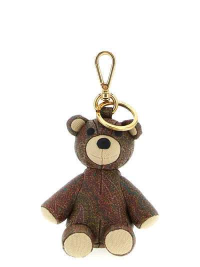 Etro 'arnica Bear' Purse Pendant In Brown