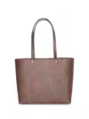 Etro Womens Arnica Cotton-blend Shoulder Bag Brown In Brown
