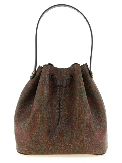 Etro Arnica Bucket Bag In Brown