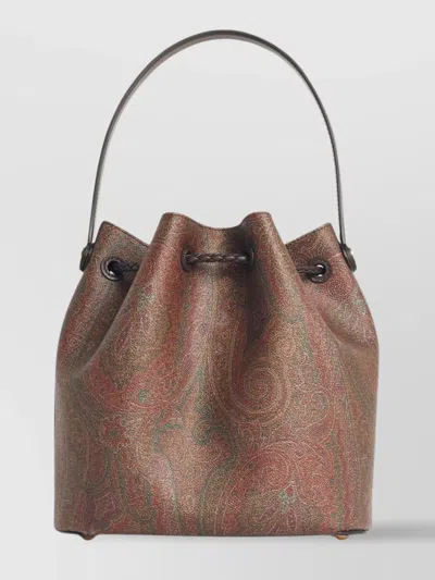 Etro 'arnica' Bucket Bag Cotton Blend