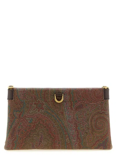 Etro Arnica Clutch In Orange