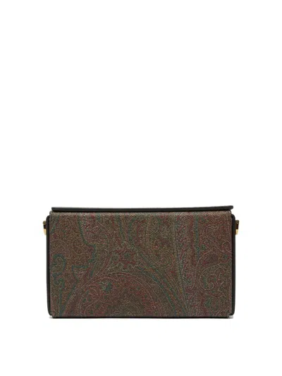 Etro "arnica" Clutch In Red