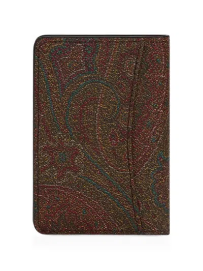 Etro Arnica Document And Card Holder In Multi