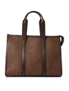 Etro Brown Polyester Handbag In Brown