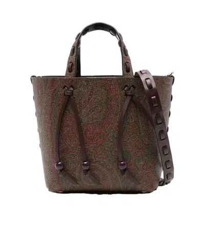 ETRO ETRO PAISLEY-PRINT MINI TOTE BAG