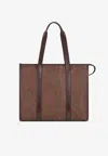 Etro Arnica Paisley Jacquard Tote Bag In Brown
