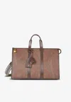 Etro Arnica Paisley Jacquard Travel Bag In Brown