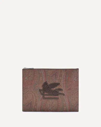 Etro Arnica Pouch With Pegaso