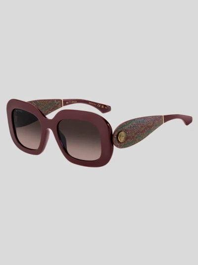 Etro , Arnica Sunglasses, Woman, Burgundy