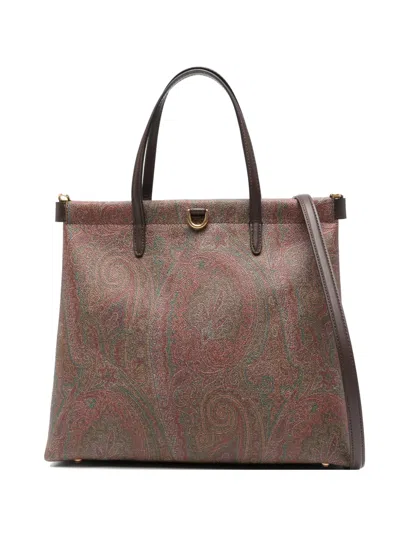 Etro Arnica Tote Bag In Pink