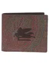 Etro Arnica Wallet In Brown