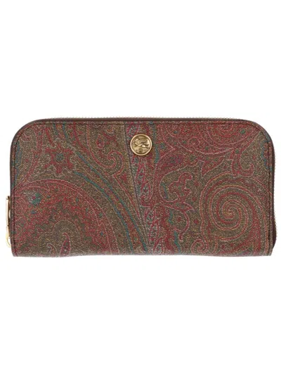 Etro Arnica Wallet In Multi