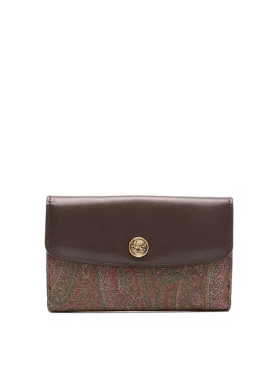 Etro Arnica Wallet In Multicolour