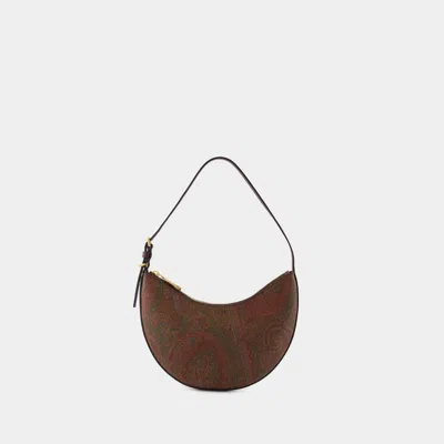 ETRO SAC PORTÉ ÉPAULE ARNIQUE - ETRO - CUIR - MARRON