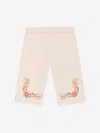 Etro Floral-print Track Pants In Beige