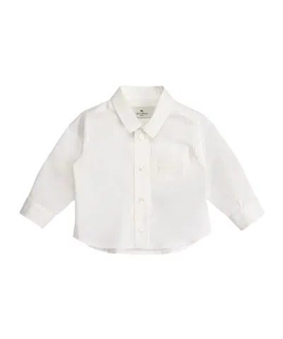 Etro Kids' Baby Shirt With Pegaso Detail In White