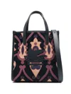 Etro Pegaso-patch Tote Bag In Blue