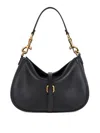 Etro Medium Pony Shoulder Bag In Black