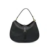 Etro Leather Textured Shoulder Bag In Black