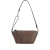 Etro Trapezoidal Shoulder Bag Shoulder Bags Brown In Pattern