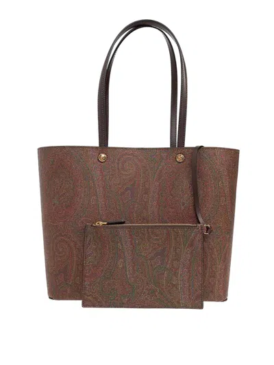 ETRO BOLSA DE HOMBRO - MARRÓN