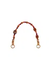 Etro Bag Handle With Marbles In Brown