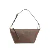 Etro Trapezoidal Shoulder Bag Shoulder Bags Brown In Pink