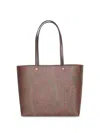 Etro Womens Arnica Cotton-blend Shoulder Bag Brown