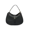 Etro Buckle-fastening Extra-large Leather Shoulder Bag In Black