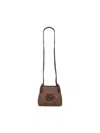 Etro Arnica Xs Shoulder Bag In Signature Brown Canvas In Brown