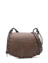 Etro Small Drya Cross Body Bag In Purple