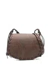 Etro Small Drya Cross Body Bag In Vino