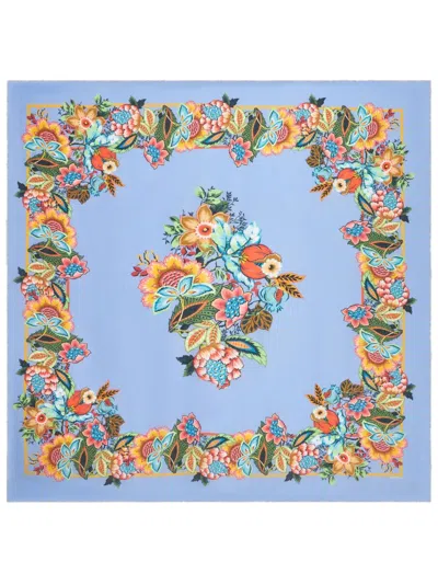 ETRO BANDANA BOUQUET-JACQUARD SCARF